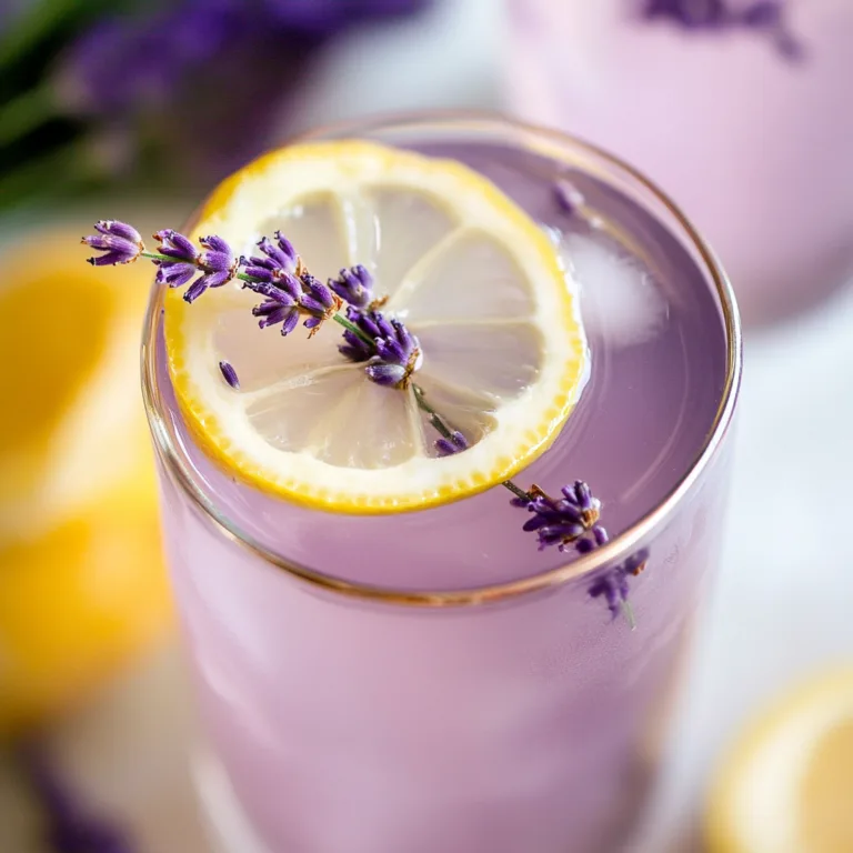 Refreshing Lavender Lemonade
