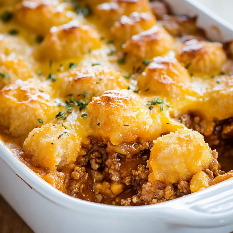 Shepherd’s Pie Tater Tot Casserole
