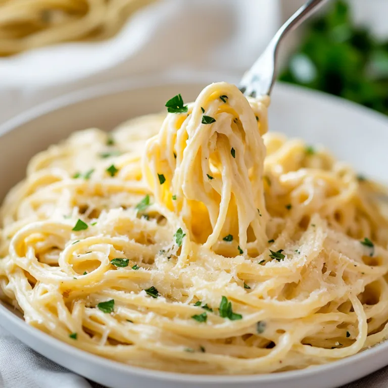 Indulge in Cheesy Garlic Parmesan Spaghetti