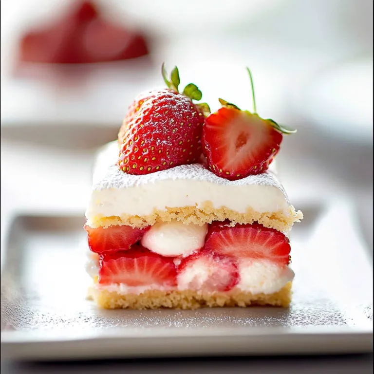 Strawberry Sheet Shortcake
