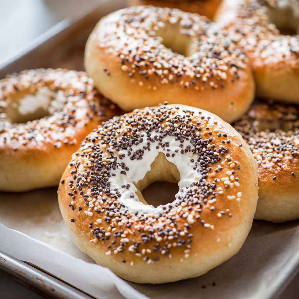 High Protein Greek Yogurt Bagels Ready to Bake