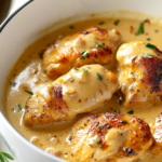 Creamy Garlic Chicken Dish