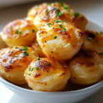 Cheesy Mashed Potato Puffs