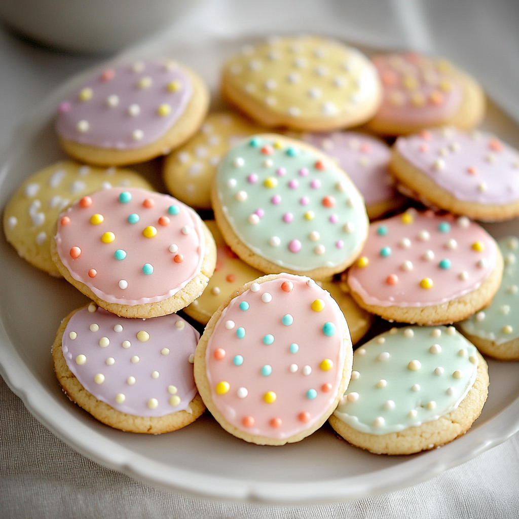 Delicious Easter Sugar Cookies