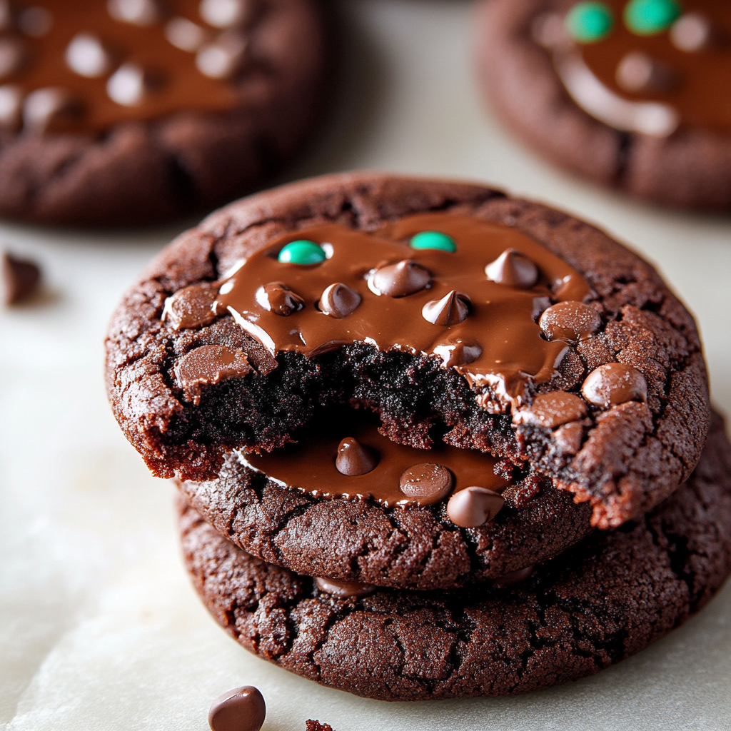 Cosmic Brownie Cookies