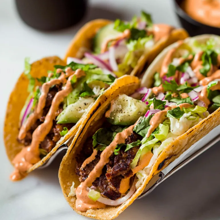 Smash Burger Tacos
