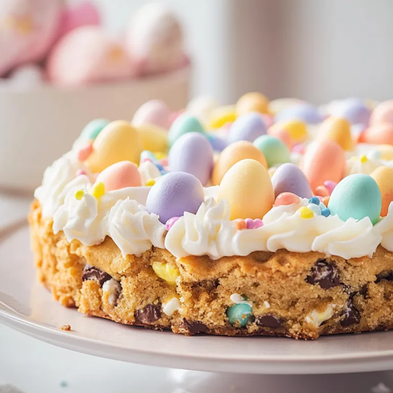 Easter Cookie Cake
