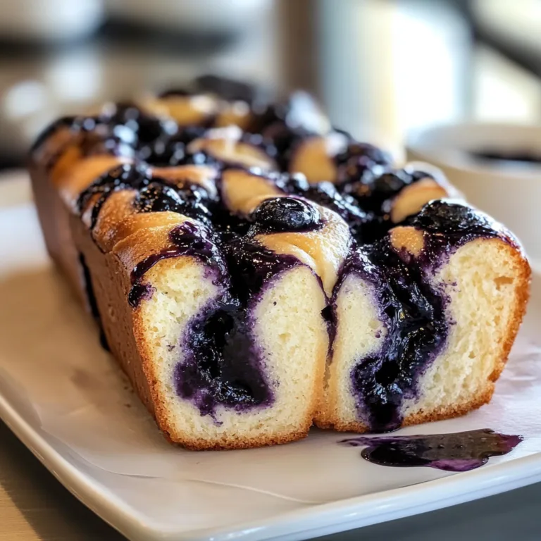 Blueberry Cream Cheese Bread