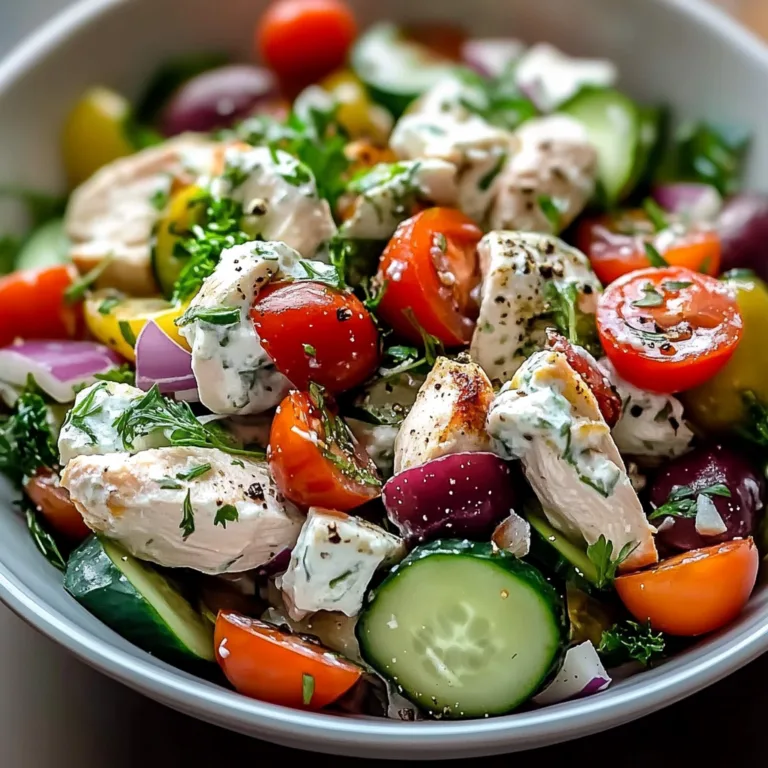 Tzatziki Chicken Salad Recipe
