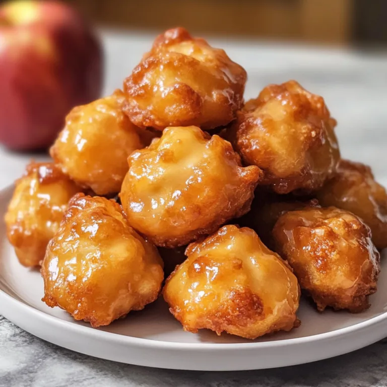 Irresistible Apple Fritter Bites: Sweet Autumn Delight