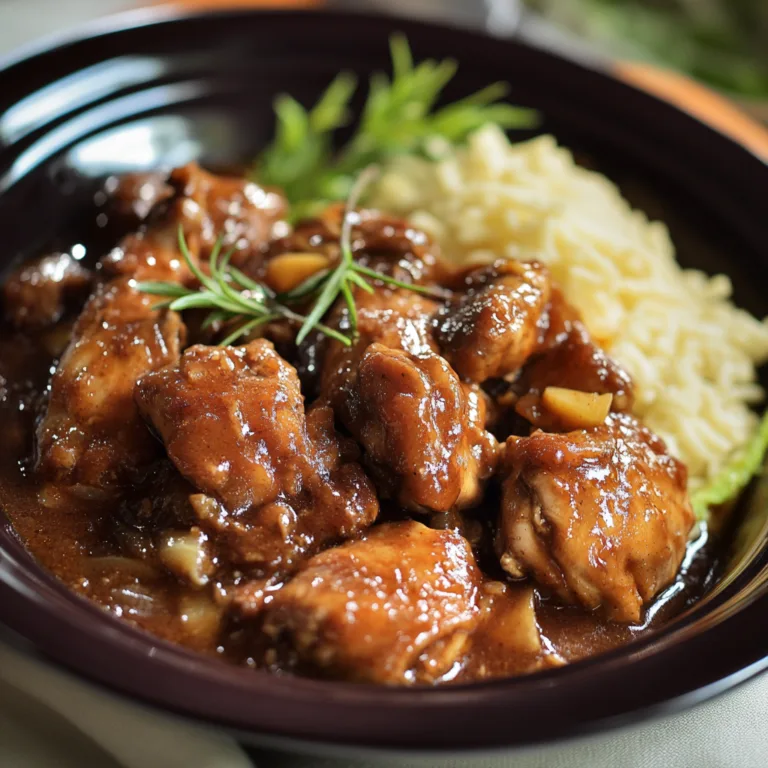 Brown Stew Chicken