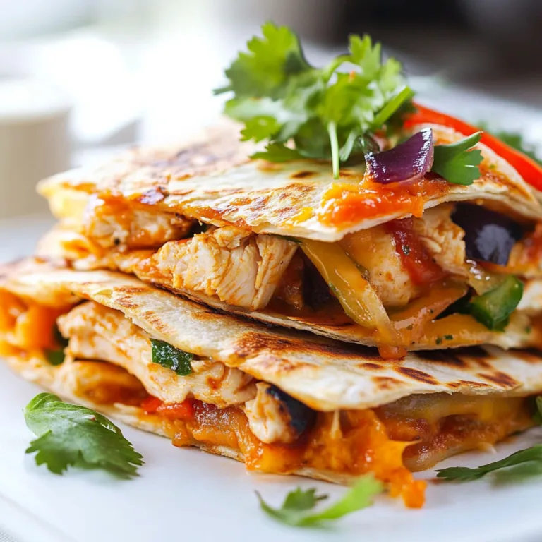 Chicken Quesadillas