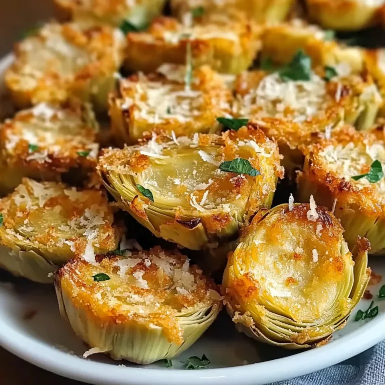 Irresistible Crispy Parmesan Artichoke Hearts Recipe