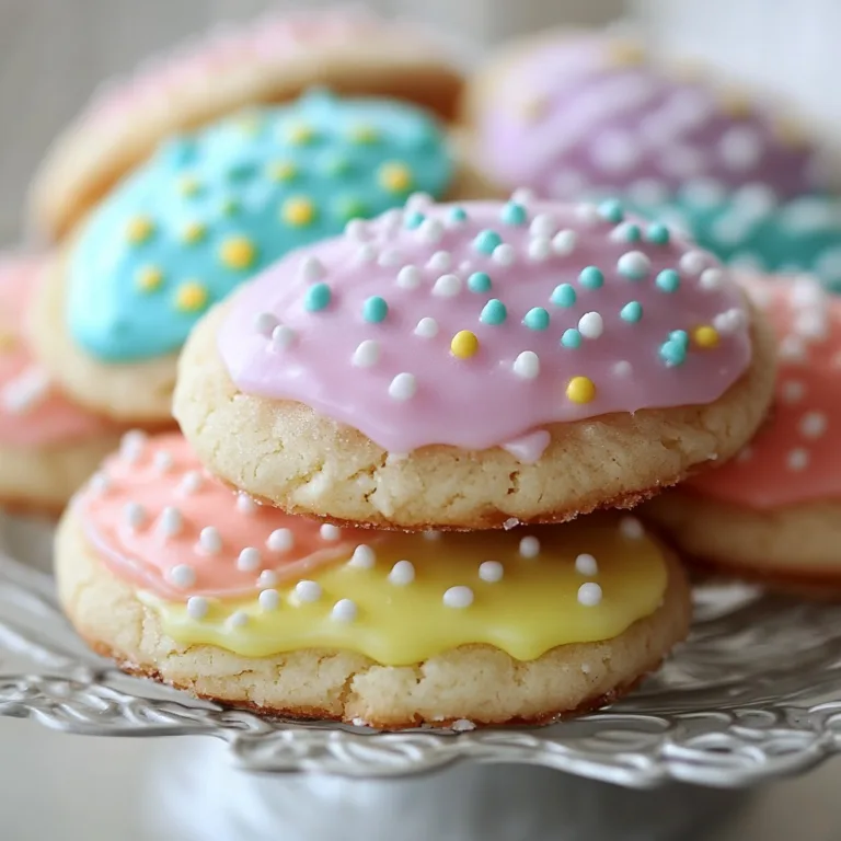 Easter Egg Sugar Cookies