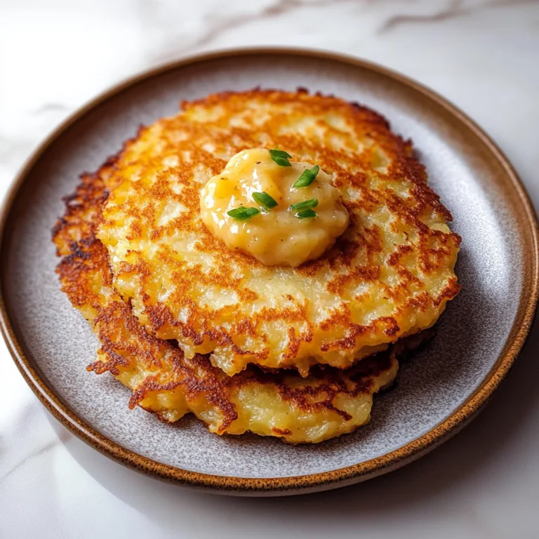 Crispy German Potato Pancakes Recipe for Ultimate Flavor