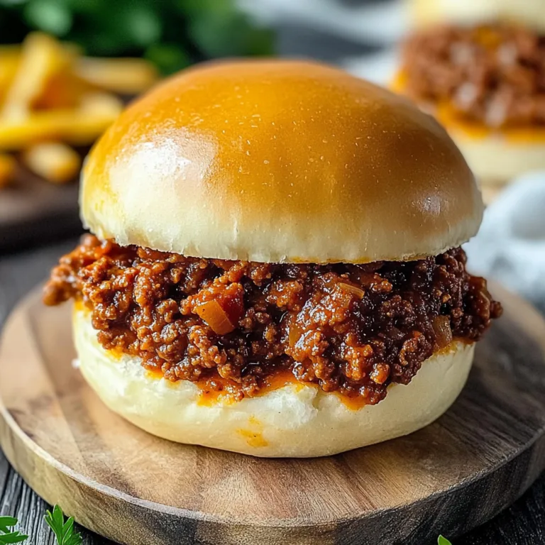 Irresistible Halal Sloppy Joe Sandwiches Recipe to Try