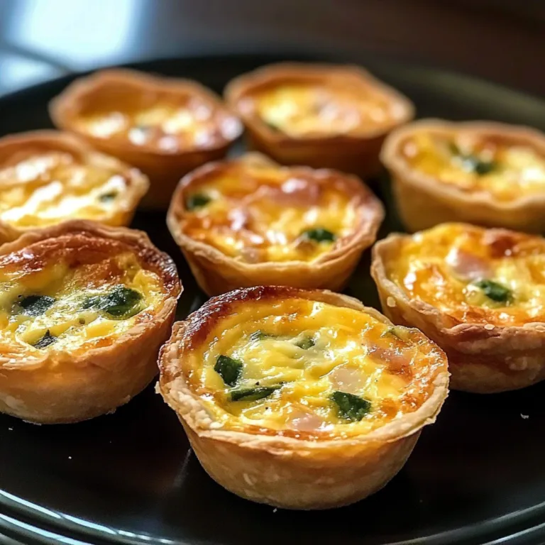 Irresistible Mini Quiche Recipe for Perfect Brunch Bites