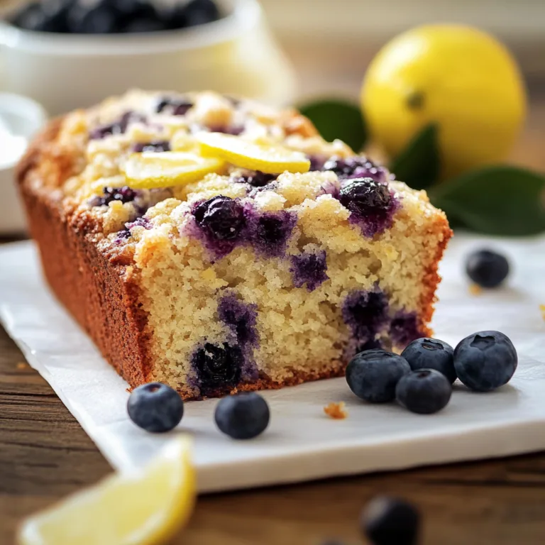 Mother’s Day Lemon Blueberry Bread