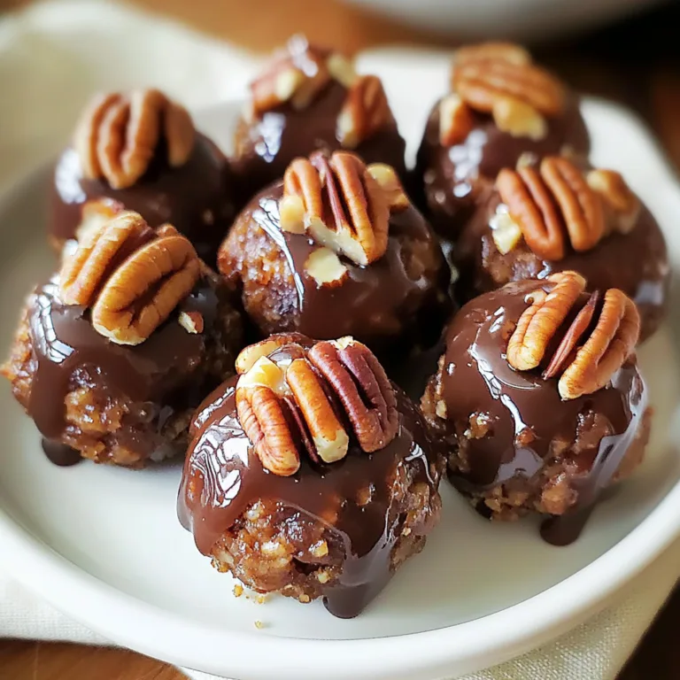Irresistible No Bake Pecan Pie Balls Recipe to Delight