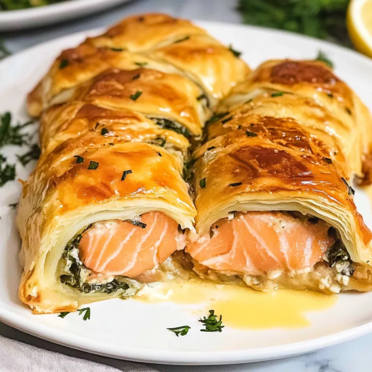 Irresistible Salmon Wellingtons: A Flavorful Delight