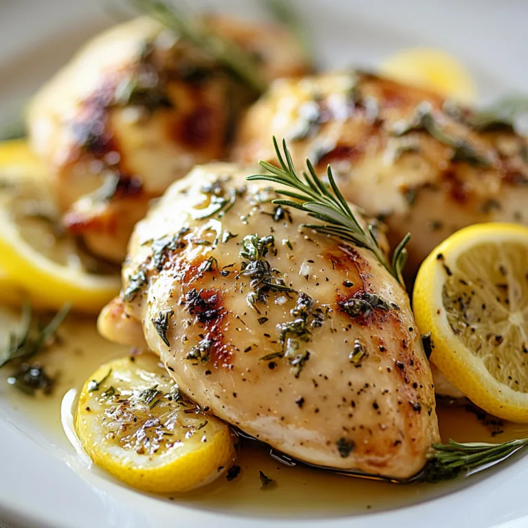 Spring Lemon Herb Chicken
