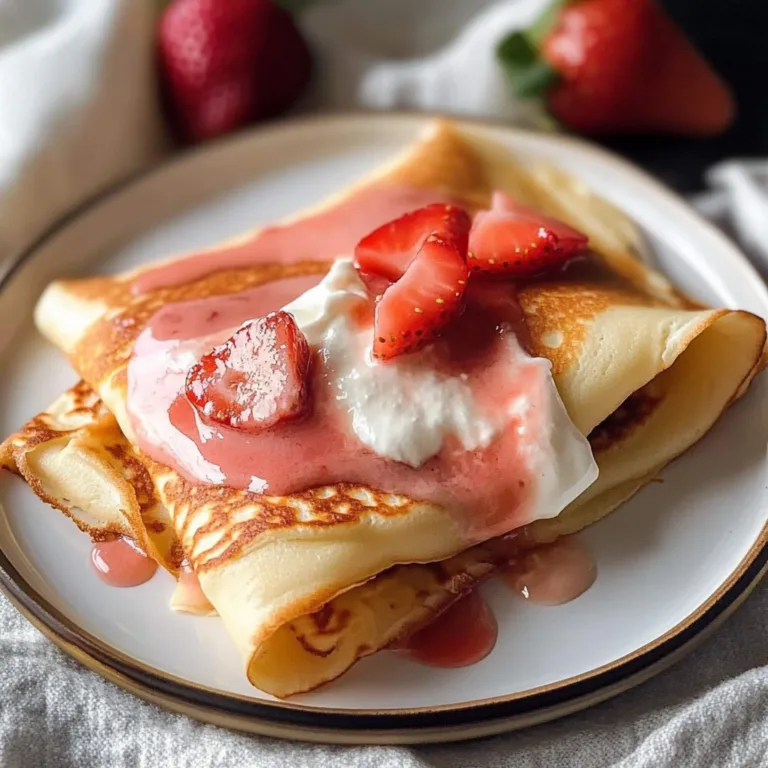 Irresistible Strawberry Crepes Recipe for Every Occasion