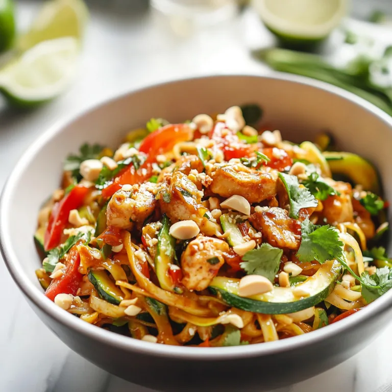 Delicious Zucchini Noodle Pad Thai Recipe You’ll Love