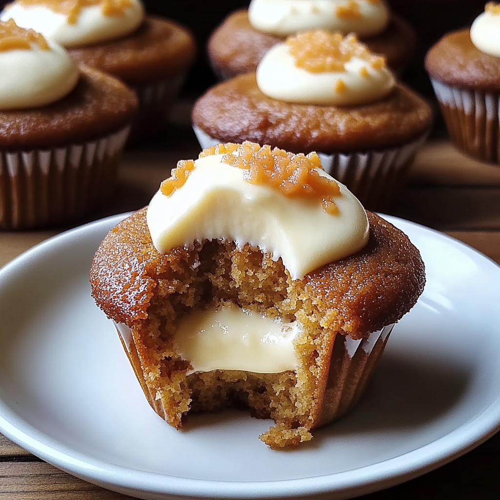 Recipe preparation for Carrot Cheesecake Cupcakes