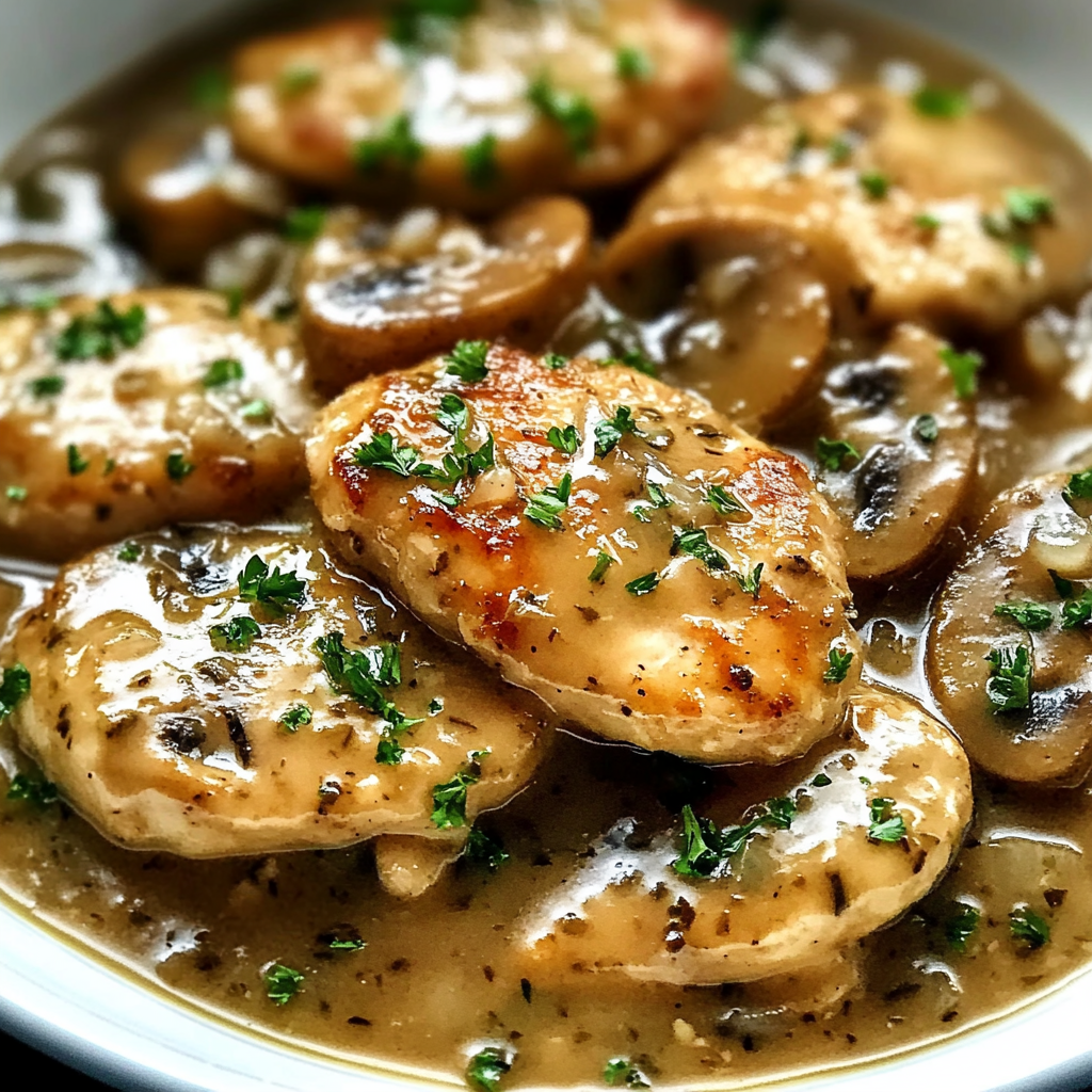 Recipe preparation for Crockpot Chicken Piccata