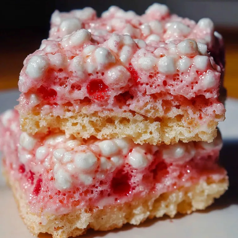 Irresistible Strawberry Crunch Rice Krispie Treats Recipe