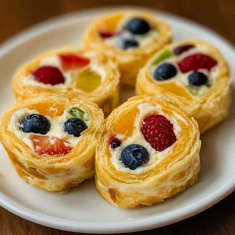 Irresistible Cheesecake Fruit Salad Roll Ups Recipe