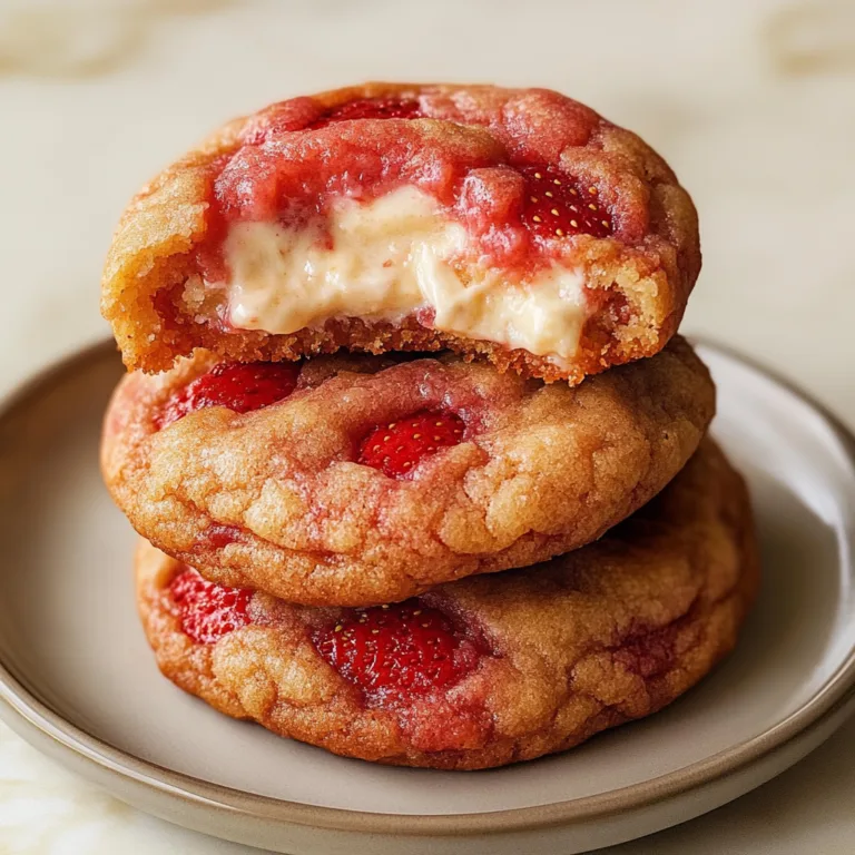 Delightful Strawberry Cheesecake Cookie Recipe to Try Now