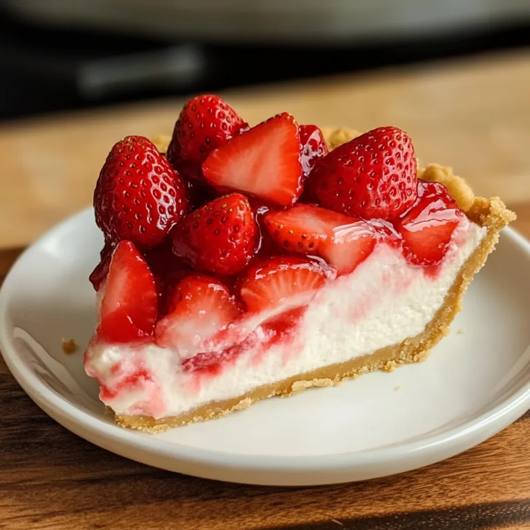 Irresistible Strawberry Cream Cheese Pie Recipe Delight