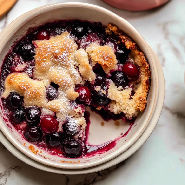 Easy Cherry Cobbler Recipe: Delightful & Quick Treat