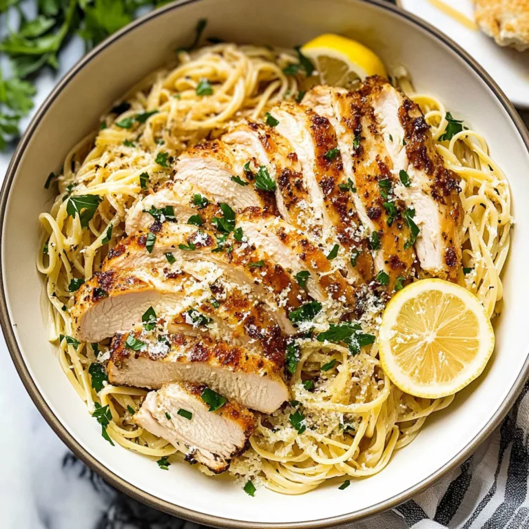 Zesty Lemon Chicken Pasta Recipe for a Flavorful Feast