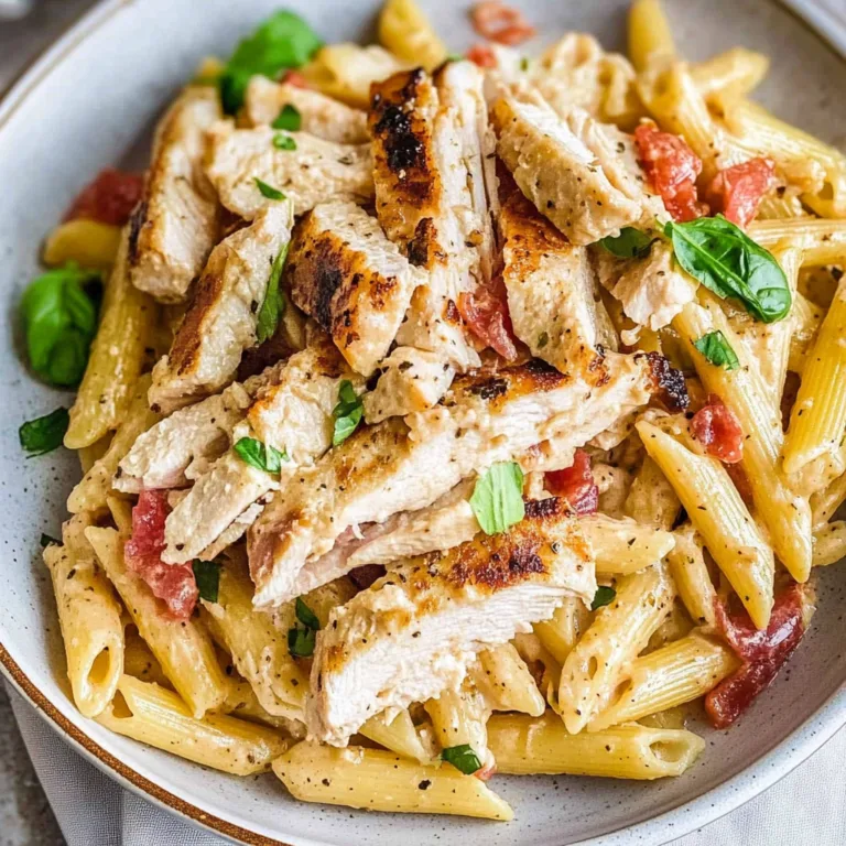 Creamy Chicken Penne Pasta: A Flavor Explosion Recipe