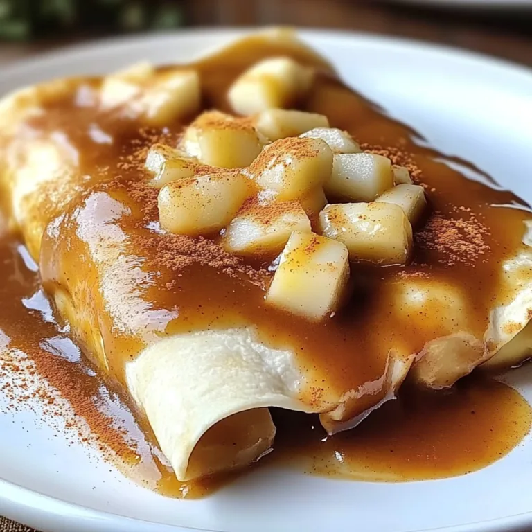 Irresistible Apple Enchiladas: A Sweet Delight Recipe