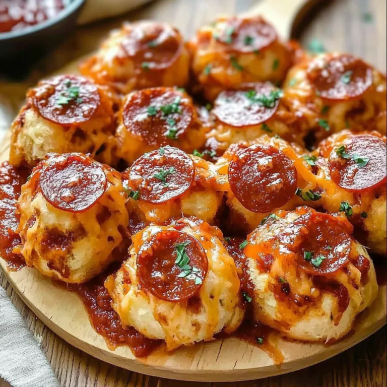 Irresistible Pizza Monkey Bread Pepperoni Recipe Delight