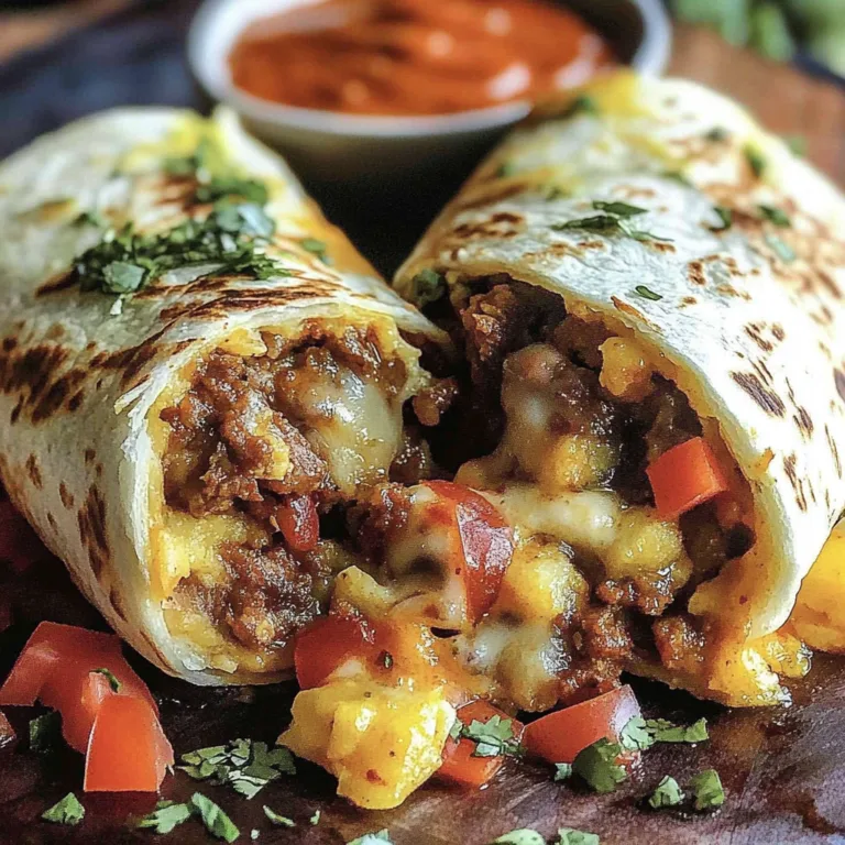 Irresistible Chorizo Breakfast Burrito Recipe to Savor