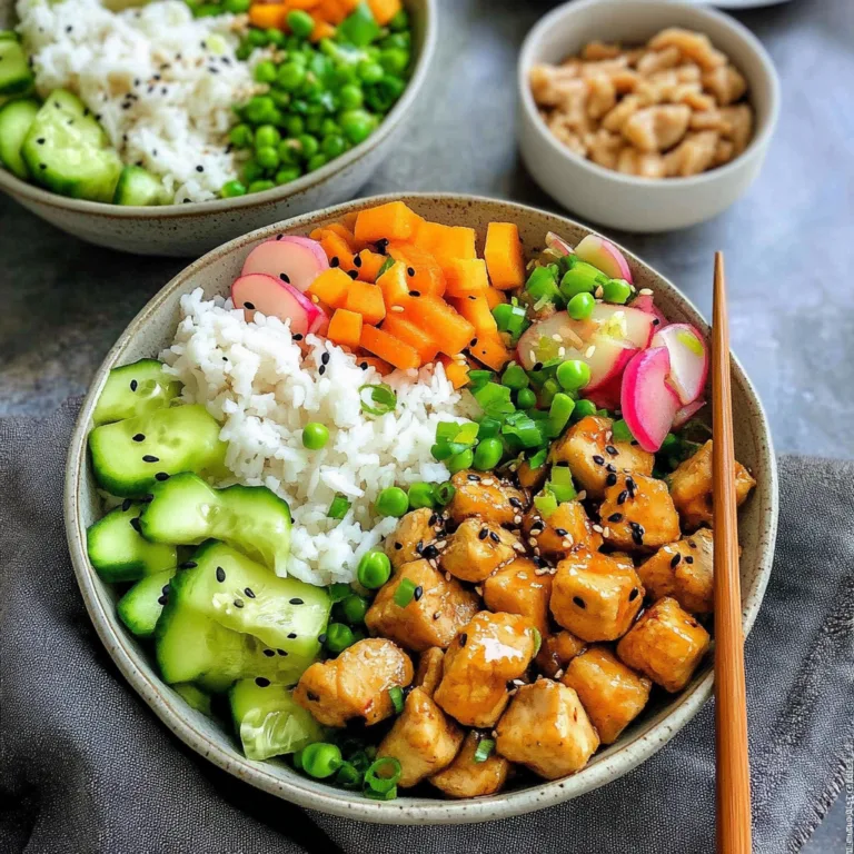 Flavor-Packed Chicken Poke Bowl Recipe to Delight You