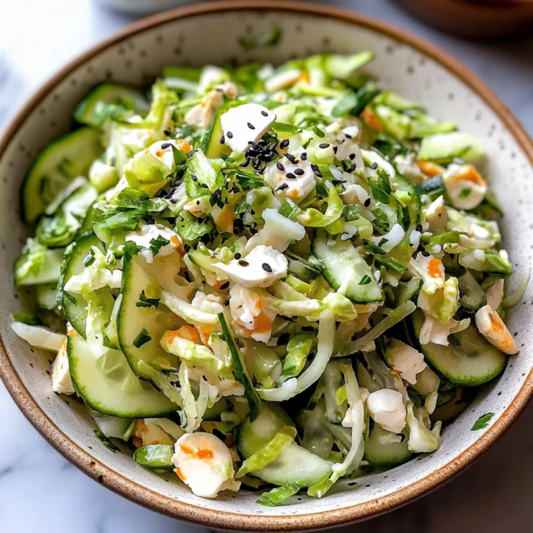 Refreshing California Roll Cucumber Salad Recipe Delight