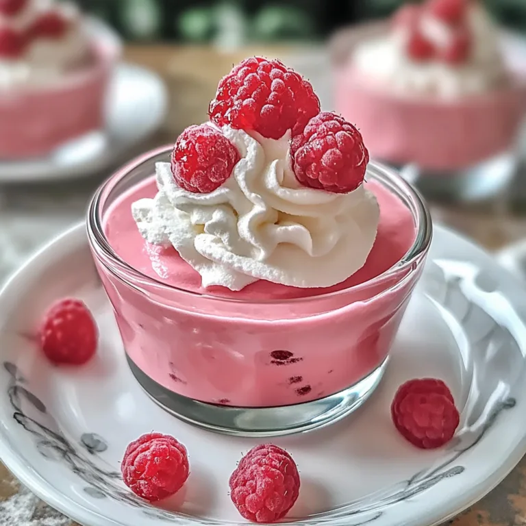 Irresistible Raspberry Mousse: A Light, Fluffy Delight