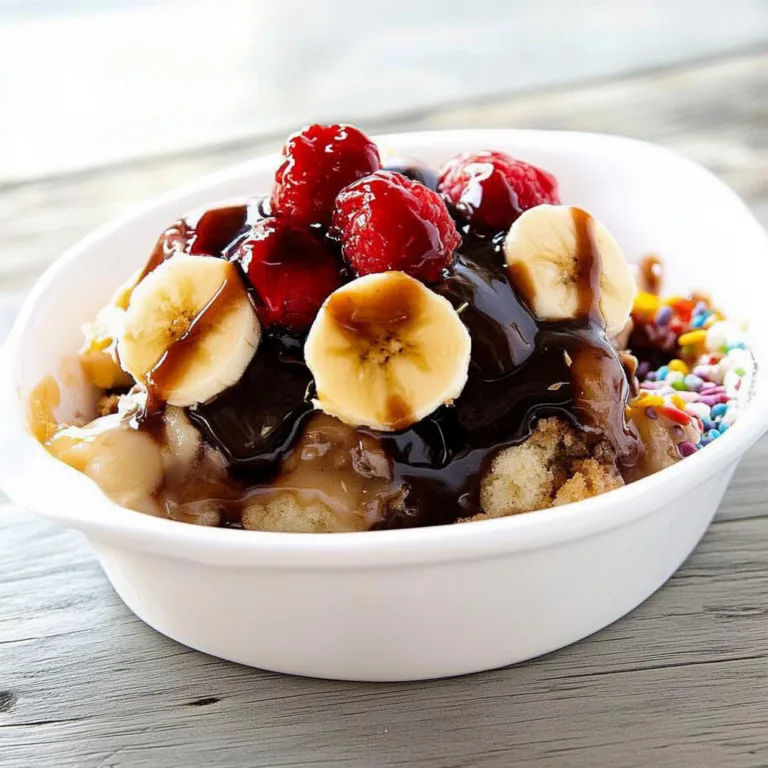 Indulge in Banana Split Dump Cake: Sweet Bliss Awaits!