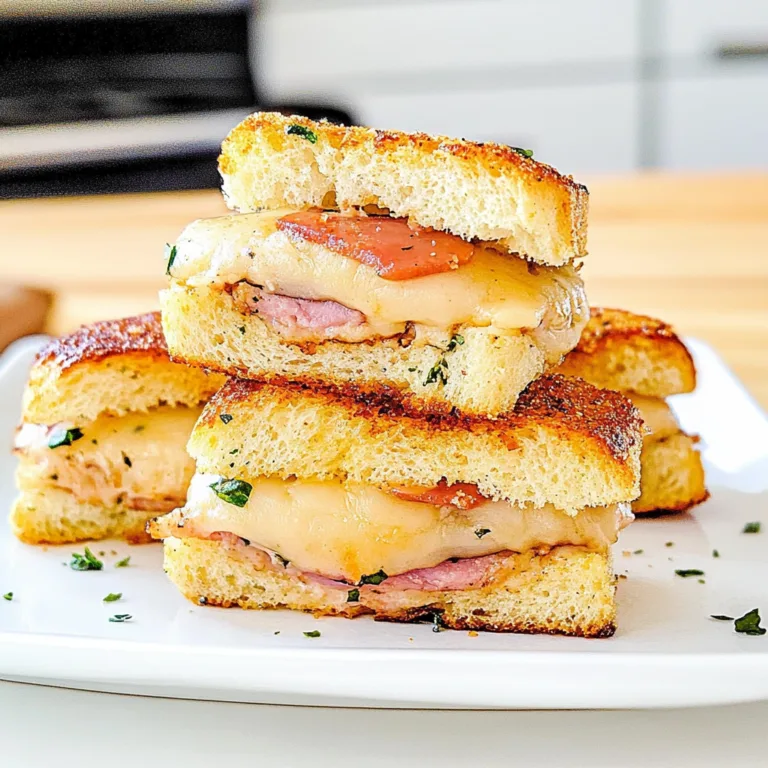 Delicious Chicken Cordon Bleu Sliders for Ultimate Comfort