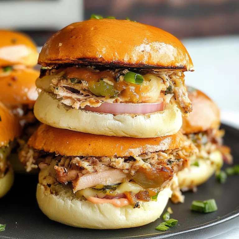 Irresistible Slow Cooker Cuban Sliders Recipe for Home Chefs