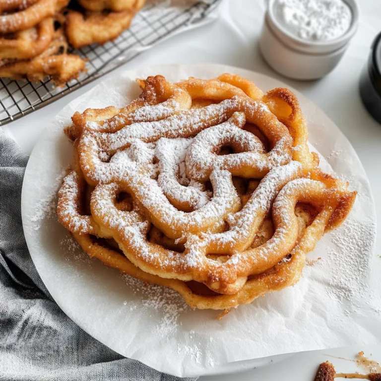 Irresistible Homemade Funnel Cake Recipe for Fair Lovers