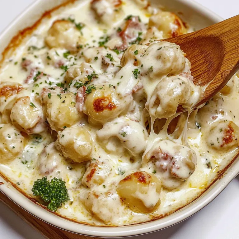Irresistible Chicken Gnocchi Alfredo Bake Recipe Delight
