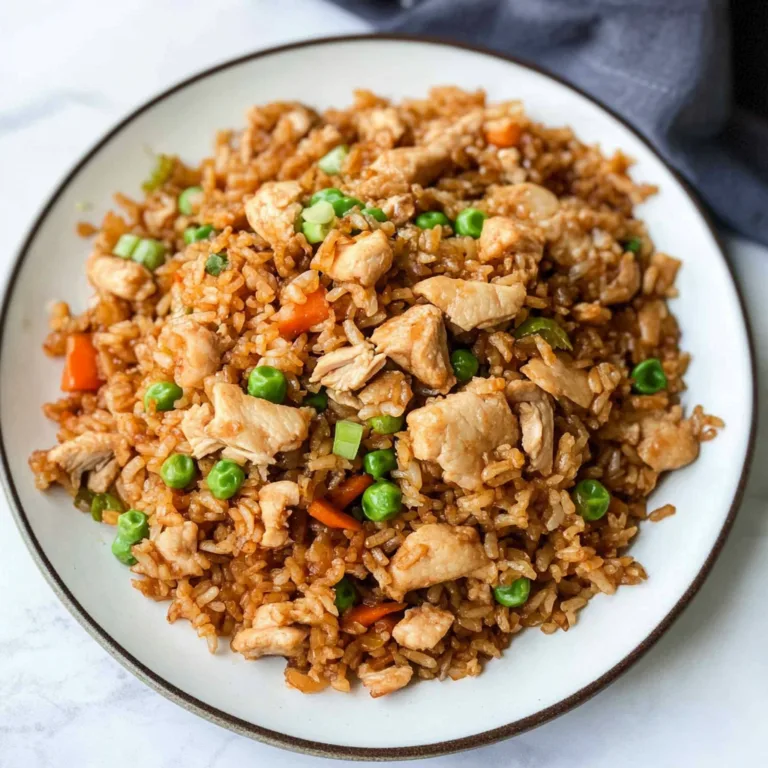 Irresistible Chinese Chicken Fried Rice Recipe in 30 Minutes