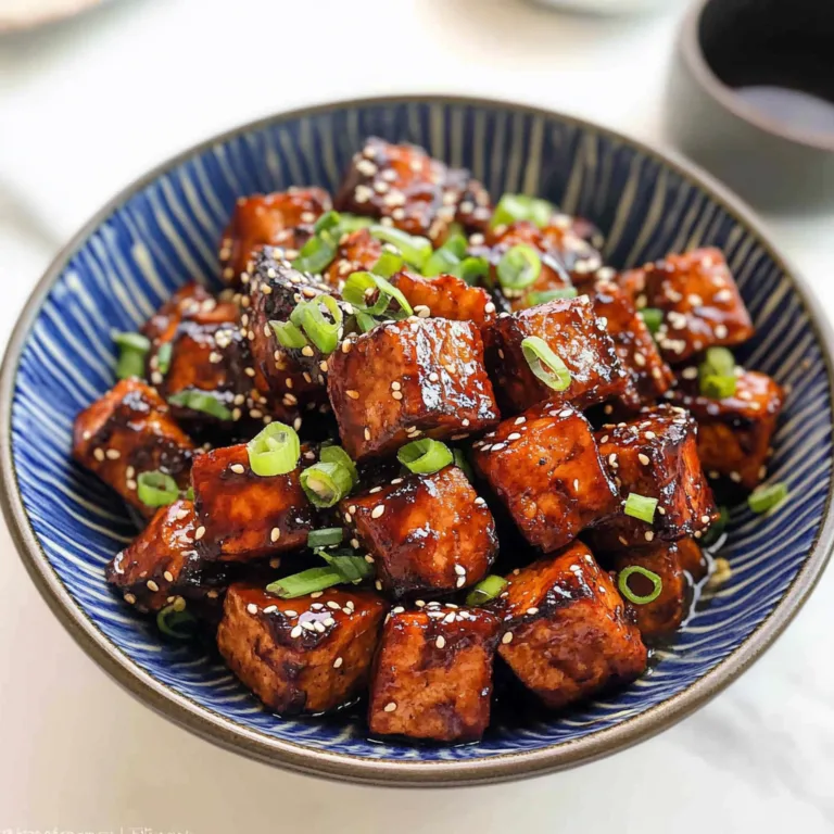 Irresistible Crispy Soy Garlic Tofu Recipe to Savor