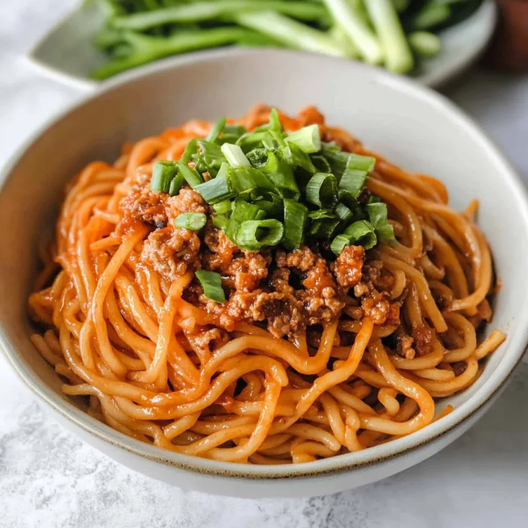 Irresistible Dan Dan Noodles: A Flavorful Delight